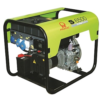 Дизельный генератор PRAMAC S6500+CONN+DPP (4,4 кВт) электростарт