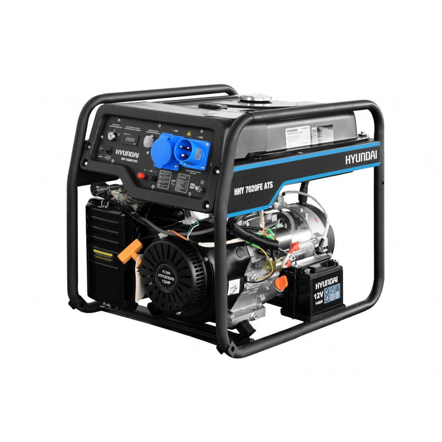 Бензиновый генератор Hyundai HHY 7020FE ATS (5 кВт) с АВР