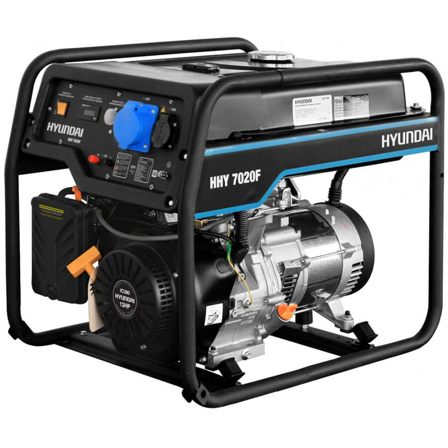 Бензиновый генератор Hyundai HHY 7020F (5 кВт)