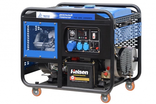 Дизельный генератор ТСС SDG 10000EH (10 кВт) электростарт