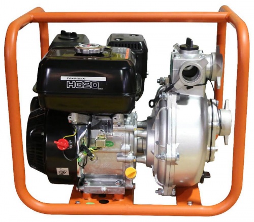 Бензиновая мотопомпа Zongshen HG 20 (500 л/мин)