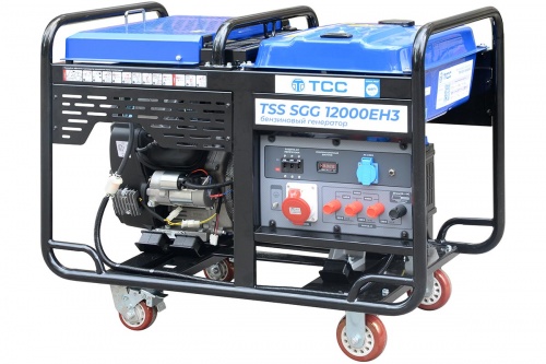 Бензиновый генератор ТСС SGG 12000EH3 (12,5 кВт/3ф) электростарт