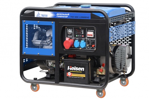 Дизельный генератор ТСС SDG 12000EH3A (12 кВт/3ф) электростарт