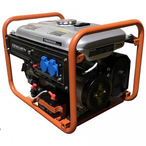 Бензиновый генератор Zongshen PB 3300 EA (2,8 кВт) электростарт