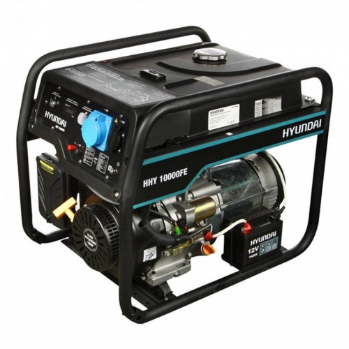 Бензиновый генератор Hyundai HHY 10000FE (7,5 кВт) электростарт